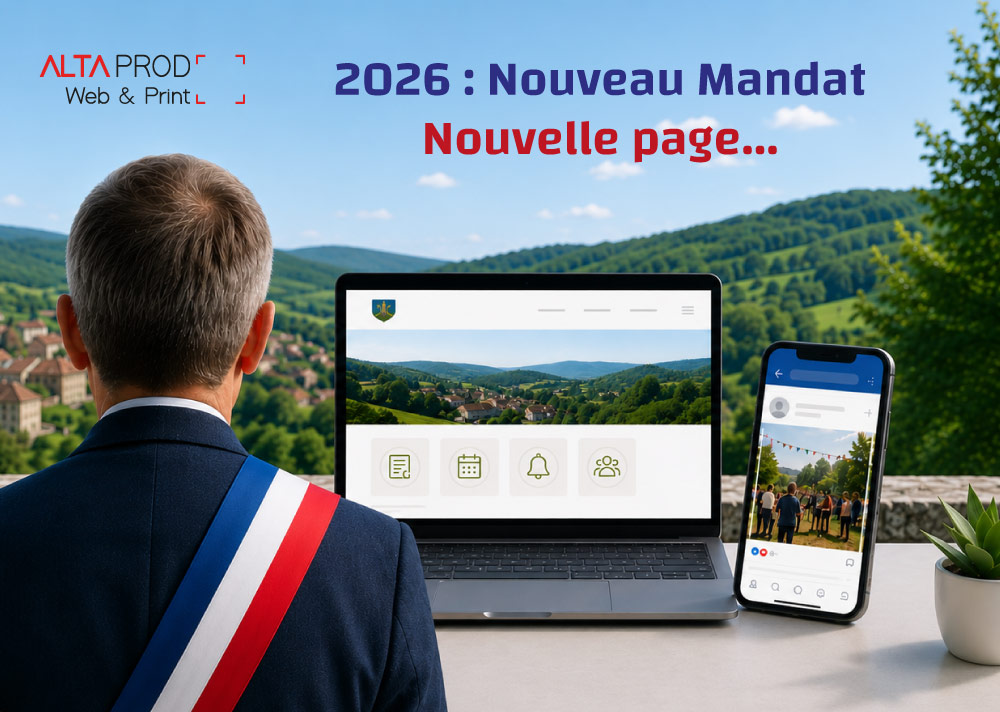 Les élections sont passées, la nouvelle équipe est en place, les projets commencent… et côté communication et site internet, ou en êtes-vous ? ALTAprod accompagne les Collectivités et Mairie dès le début du mandat.