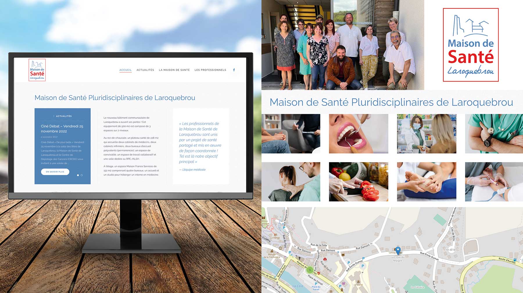 Réalisations d'ALTAprod, Agence Web, création de site internet, et Communication globale à Aurillac dans le Cantal