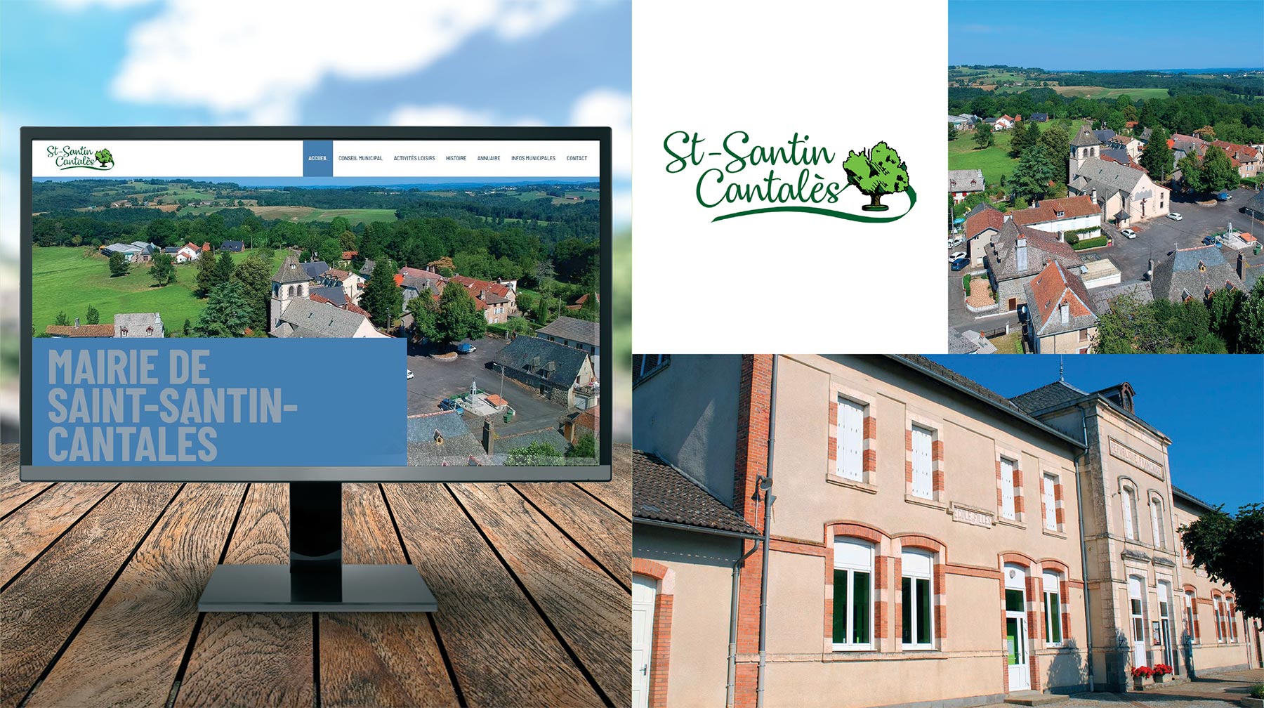 Réalisations d'ALTAprod, Agence Web, création de site internet, et Communication globale à Aurillac dans le Cantal