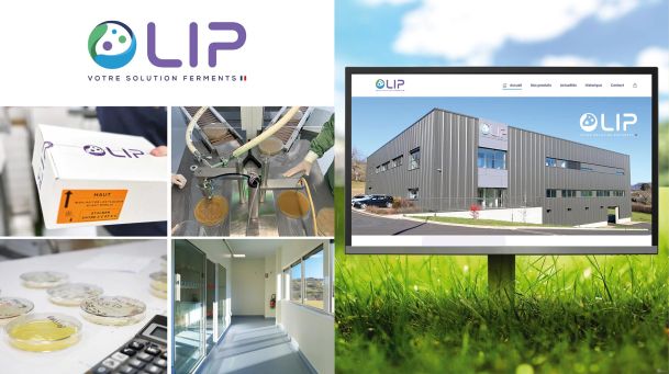 ALTAprod a créé le site internet de la SAS LIP, entreprise spécialisée dans la production et la commercialisation de ferments alimentaires.