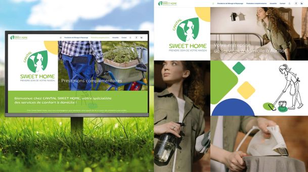 ALTAprod a créé le site internet de Cantal Sweet Home, ex Domidom, agence de ménage et repassage à domicile à Aurillac dans le Cantal.